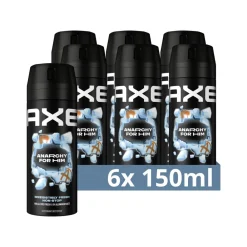 Deodorant<Axe 6x Deodorant Bodyspray Anarchy for Him 150 ml