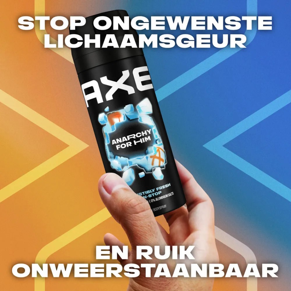 Deodorant<Axe 6x Deodorant Bodyspray Anarchy for Him 150 ml