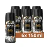 6x Deodorant Bodyspray Black Vanilla 150 ml^Axe Clearance