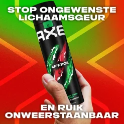 Deodorant<Axe 6x Deodorant Bodyspray Africa 200 ml