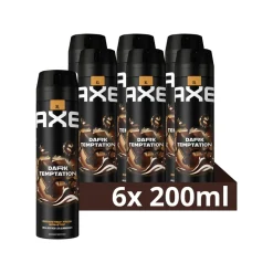 6x Deodorant Bodyspray Dark Temptation 200 ml^Axe New