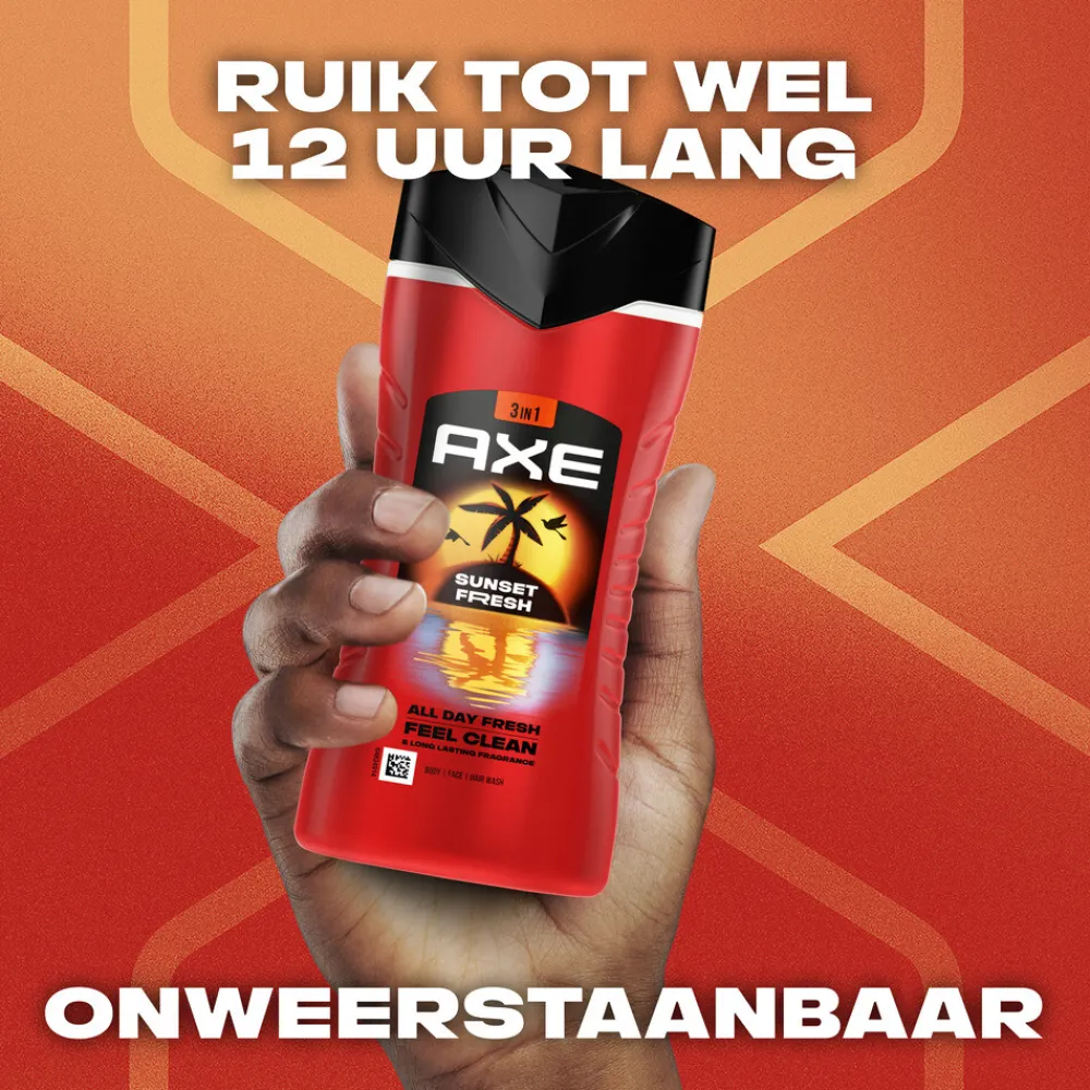 Bad & Douche<Axe 6x 3-in-1 Douchegel Sunset Fresh 250 ml