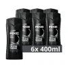 6x 3-in-1 Douchegel XL Black 400 ml^Axe Outlet