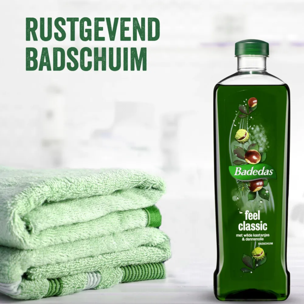 6x Badschuim Classic 1000 ml Bad & Douche