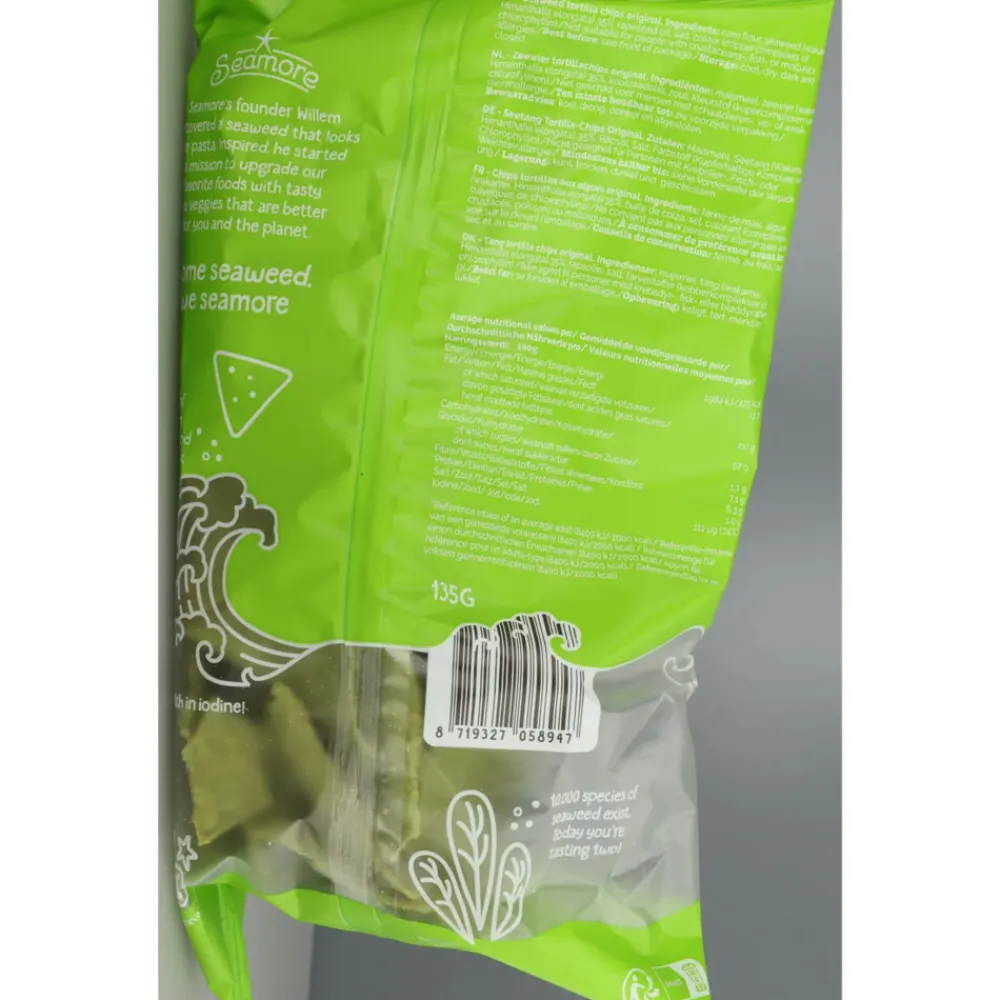 Snacks<Bayer 6x I Sea Chips Zeewier Tortilla 135 gr