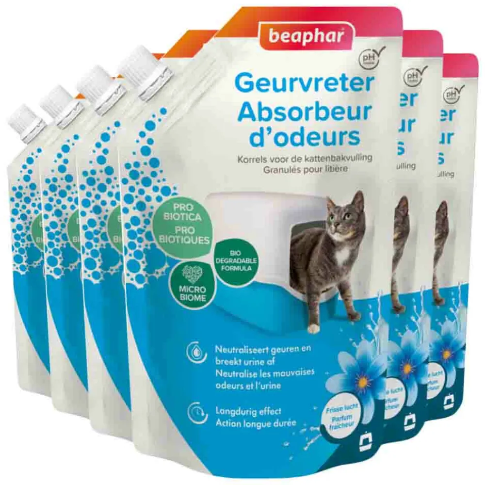 Kattenbakken & Toebehoren<Beaphar 6x Geurvreter 400 gr