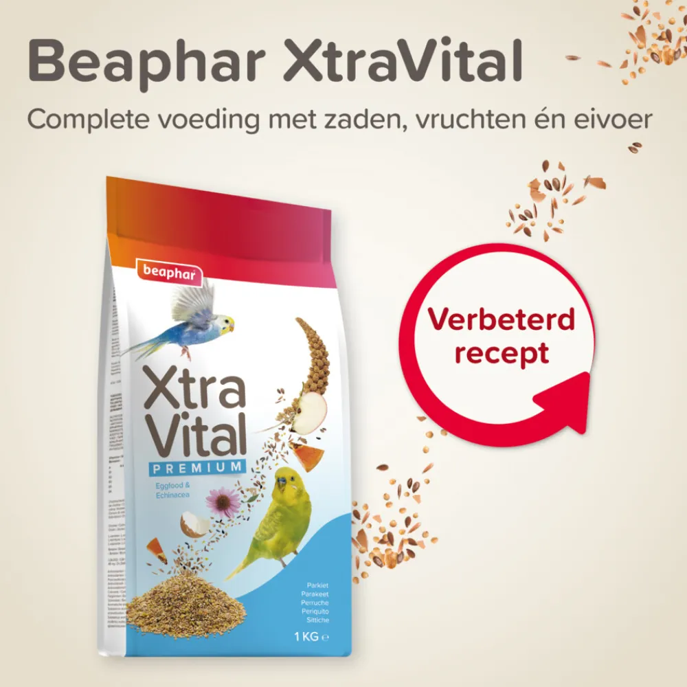 3x XtraVital Parkiet 1 kg^Beaphar Best