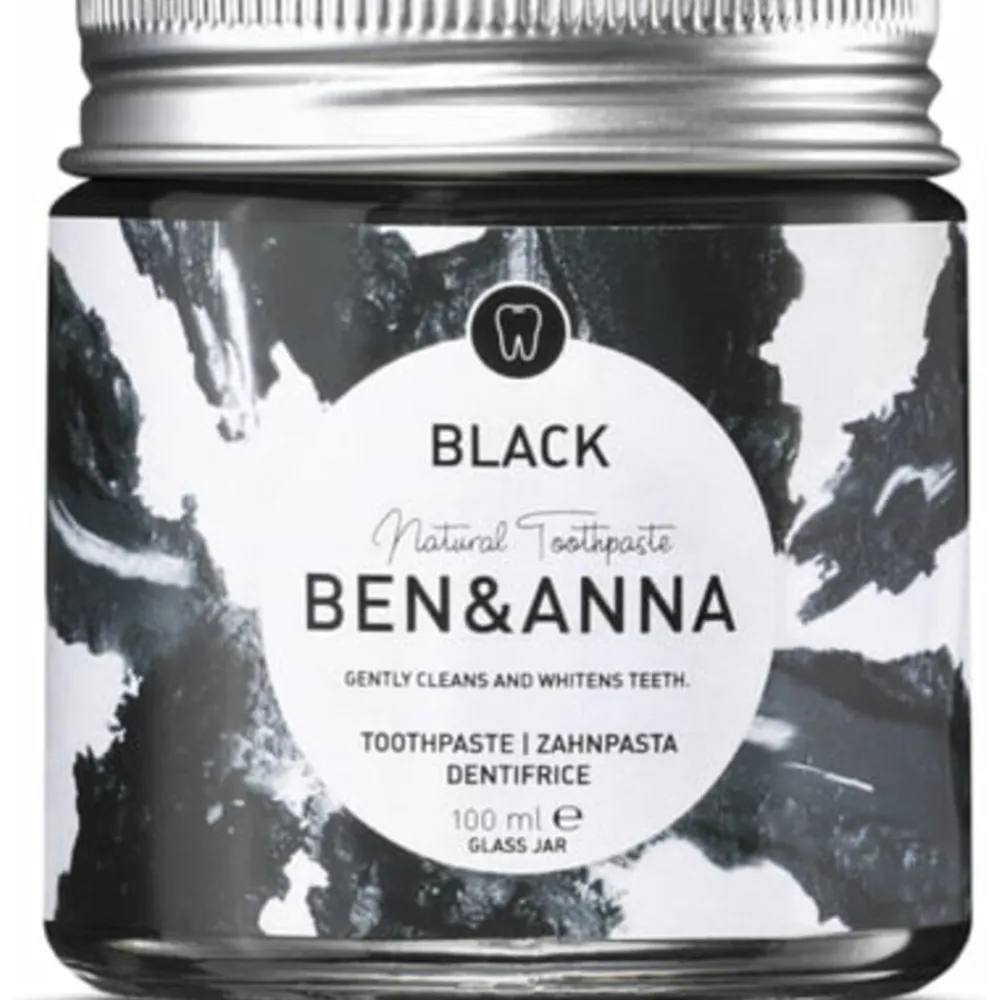 Specialistische Mondverzorging|Spoelen & Poetsen<Ben & Anna 3x Tandpasta Zwart 100 gr
