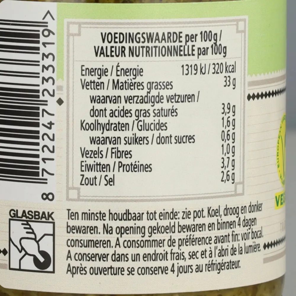 Soepen & Sauzen<Bertolli 6x Pesto Genovese Vegan 135 gr