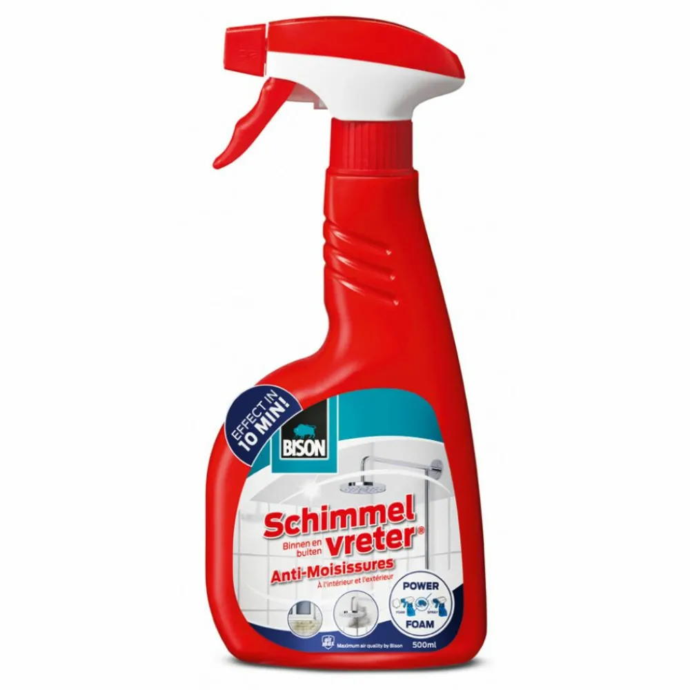 New 12x Schimmelvreter Flacon Foam 500 ml Badkamerartikelen