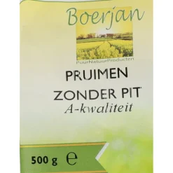 3x Pruimen Zonder Pit 500 gr^Boerjan