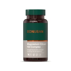 Mineralen<Bonusan 2x Magnesiumcitraat 150mg 60 tabletten