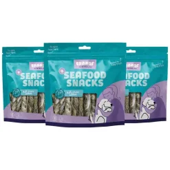 New 3x Rol Sticks Hondensnack Zalm 12 cm 175 gr Snacks