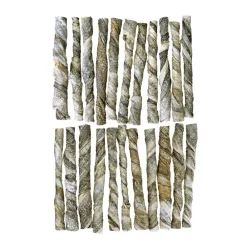 New 3x Rol Sticks Hondensnack Zalm 12 cm 175 gr Snacks