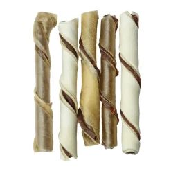 Snacks<Braaaf 4x Twister Rolls Hondensnack 14 cm 100 gr