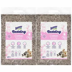 2x Bodembedekking Katoen 40 liter^Bunny Nature Online