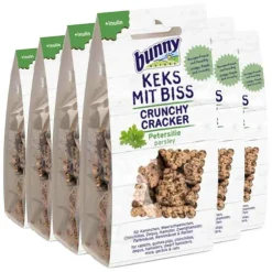Snacks<Bunny Nature 6x Crunchy Cracker Peterselie 50 gr