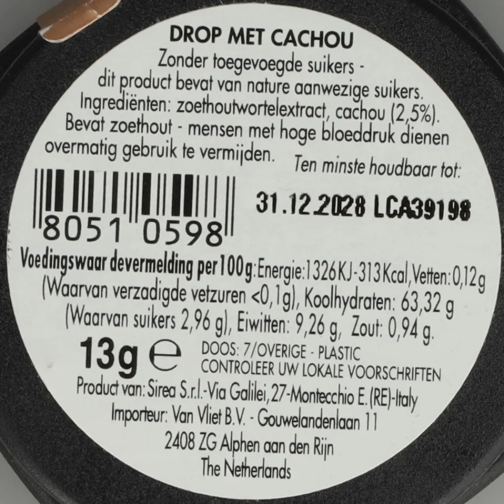 Sale 3x Keelpastilles Pure Drop Naturel Snoep