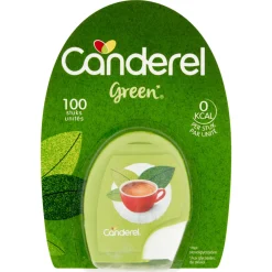 Siropen & Zoetstoffen<Canderel 9x Green Stevia Zoetjes 100 stuks
