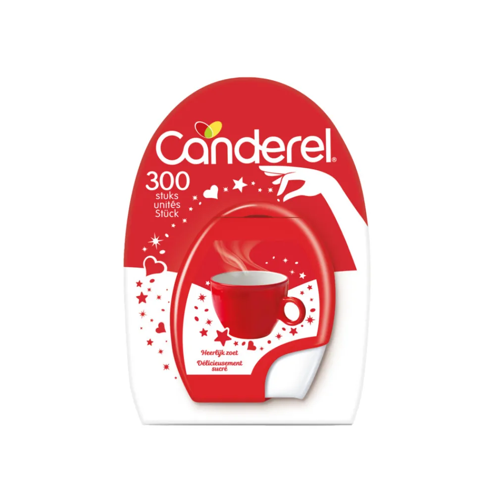 Siropen & Zoetstoffen<Canderel 3x Rood Zoetjes 300 stuks
