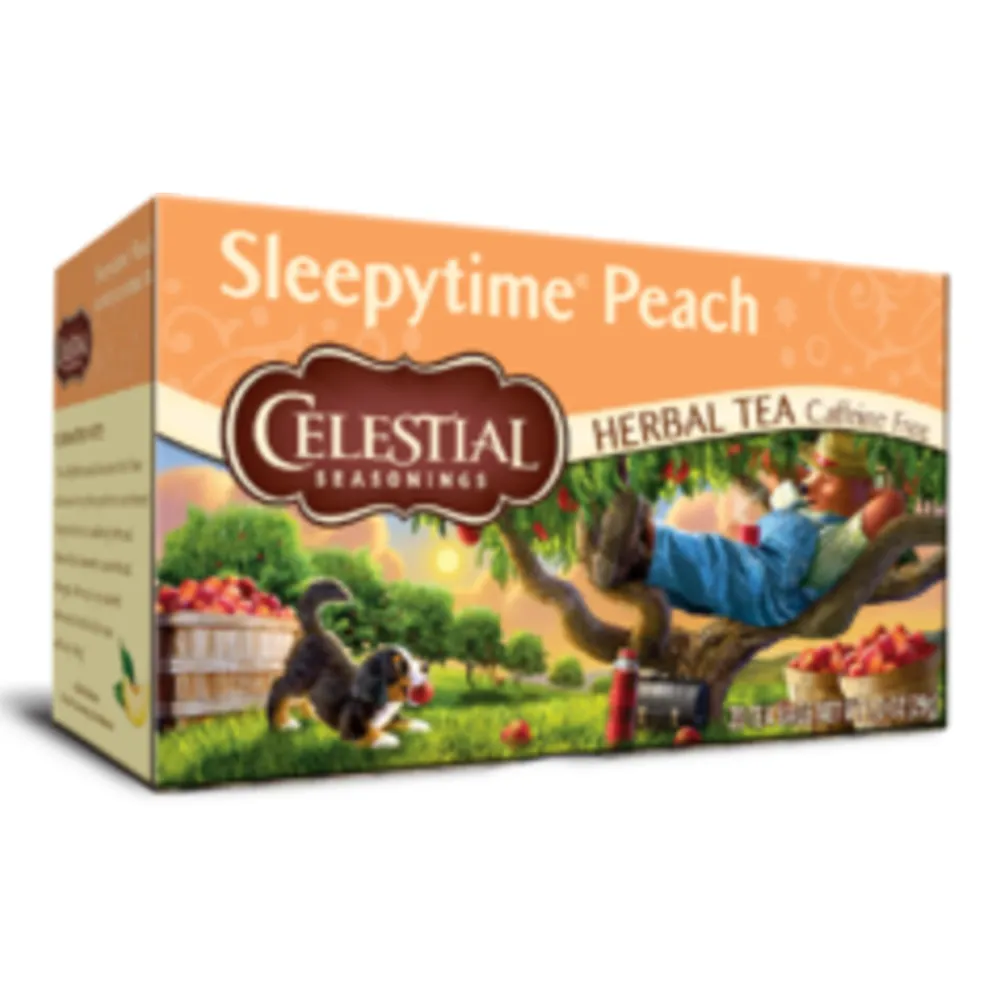 Outlet 3x Sleepy Time Peach Thee 20 stuks Thee