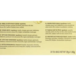 Outlet 3x Sleepy Time Peach Thee 20 stuks Thee