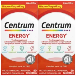 Hot 2x Energy Multivitaminen 90 tabletten Multi Vitaminen En Mineralen