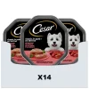 Hondenvoer<Cesar 14x Classic Paté Kalf - Gevogelte 150 gr
