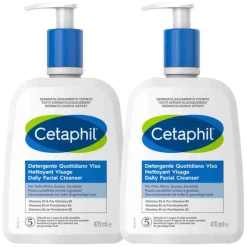 Lichaam<Cetaphil 2x Daily Facial Cleanser 470 ml