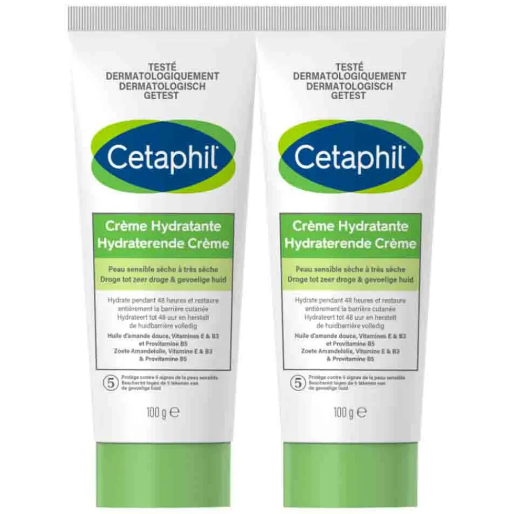 2x Hydraterende Crème 100 gr^Cetaphil Clearance