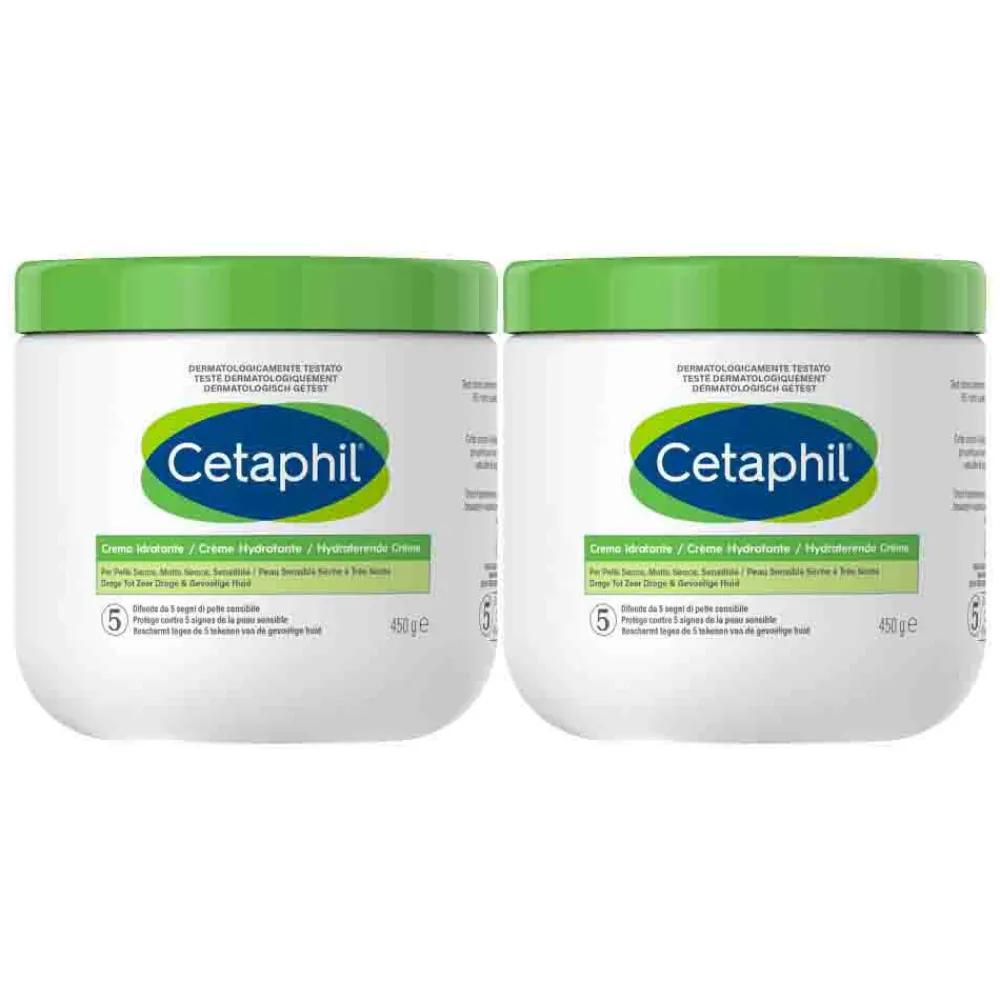 Clearance 2x Hydraterende Crème 450 gr Lichaam