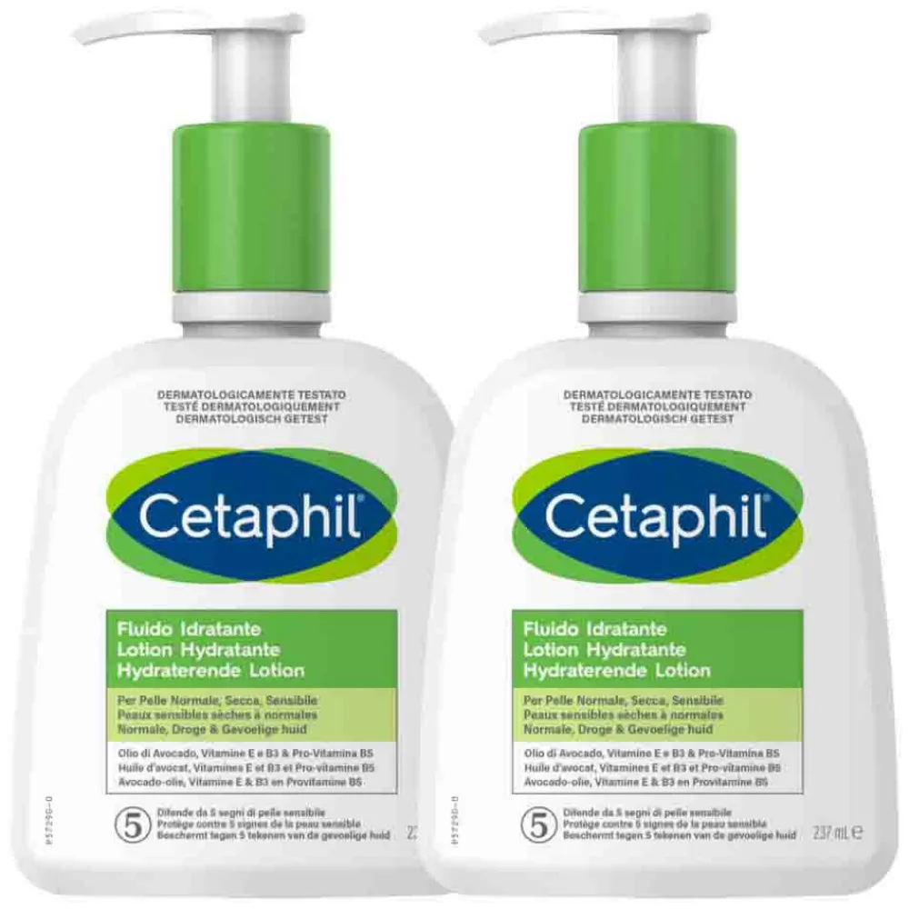 2x Hydraterende Lotion 237 ml^Cetaphil Clearance