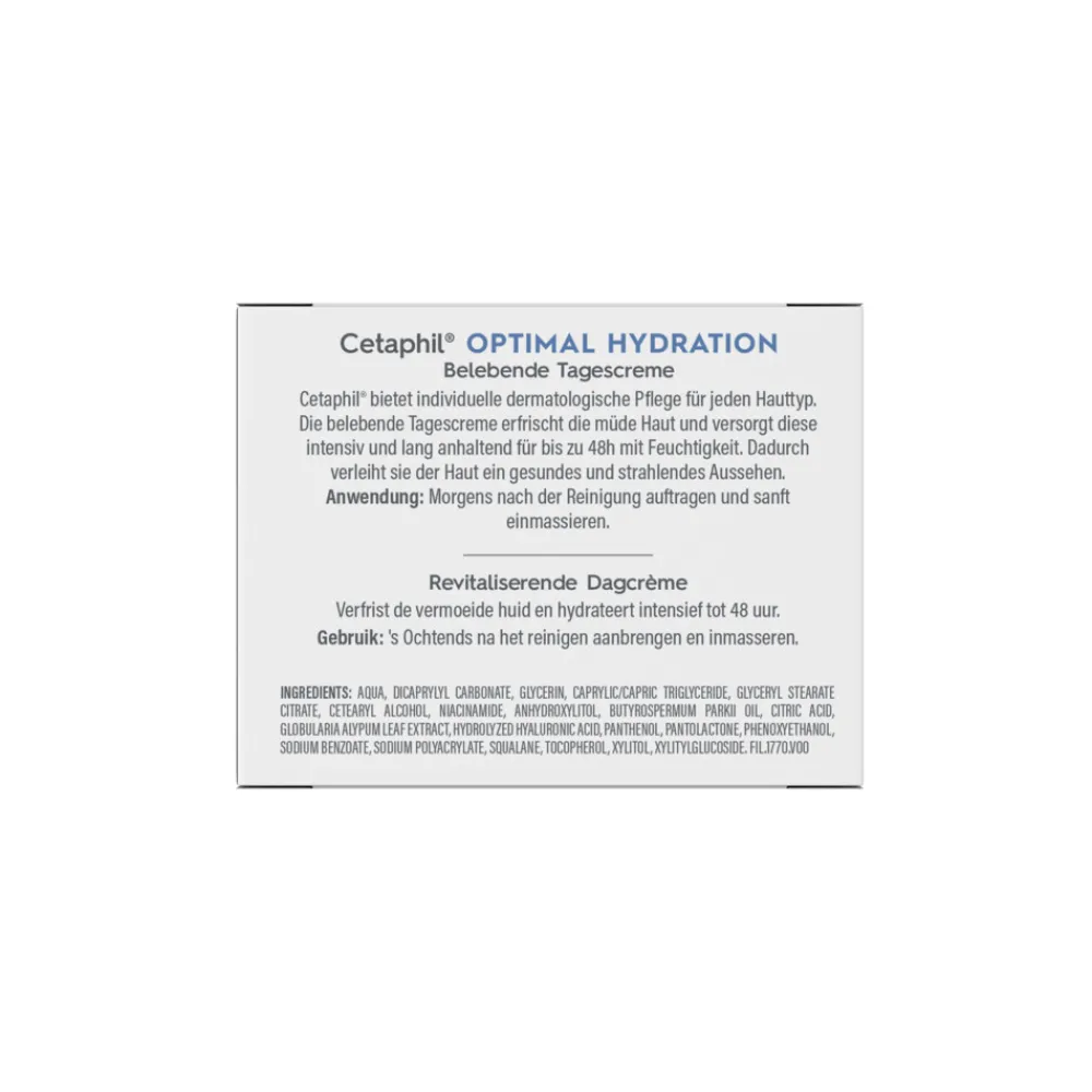 Lichaam<Cetaphil 2x Optimal Hydration Healthy Glow Dagcrème 48 gr