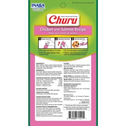 Snacks<Ciao 12x Hondensnack Churu Kip - Zalm 67 gr