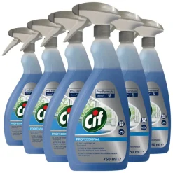 Badkamerartikelen<Cif Professional 6x Glas -en Interieurreiniger Pro Formula 750 ml