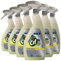 6x Ontvetter Pro Formula 750 ml^Cif Professional New