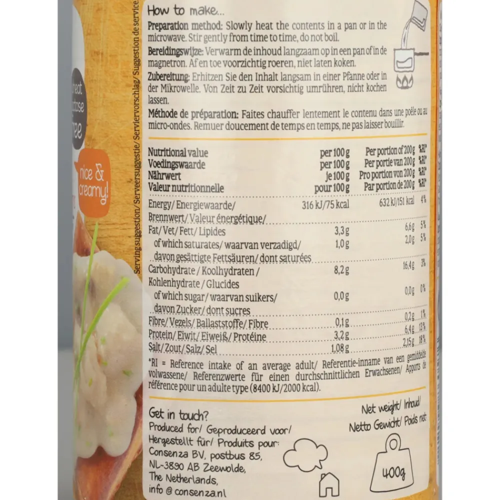 Online 3x Kippenragout 400 gr Soepen & Sauzen