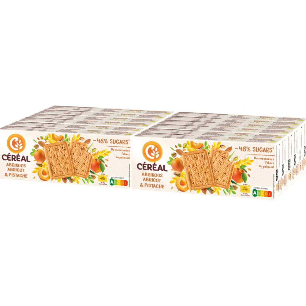 12x Abrikoos Pistache 160 gr Koek