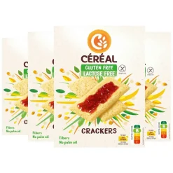 Lactosevrij<Céréal 4x Crackers Glutenvrij En Lactosevrij 250 gr