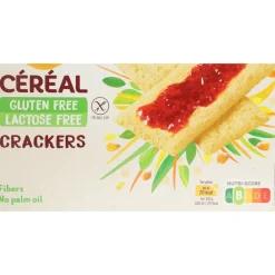 8x Crackers Glutenvrij En Lactosevrij 250 gr^Céréal Clearance