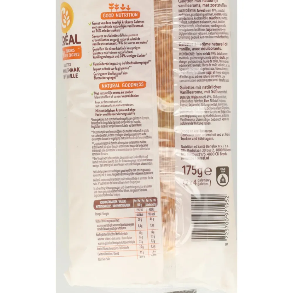 New 10x Galettes Vanillesmaak 175 gr Koek