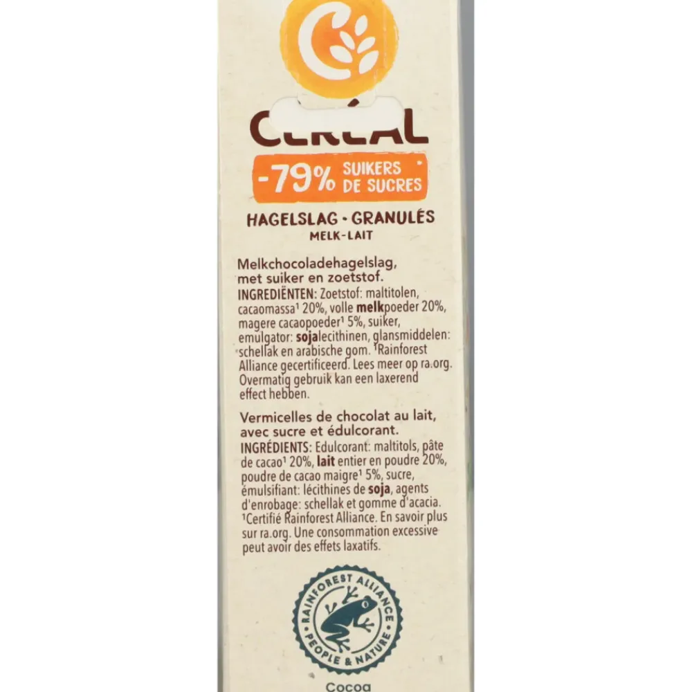 Beleg<Céréal 9x Hageslag Melk 200 gr