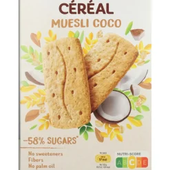 Koek<Céréal 3x Muesli en Kokos Koeken 200 gr