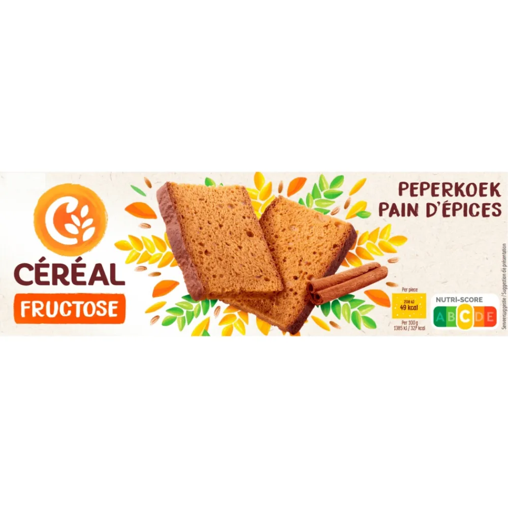 3x Ontbijtkoek 300 gr^Céréal New