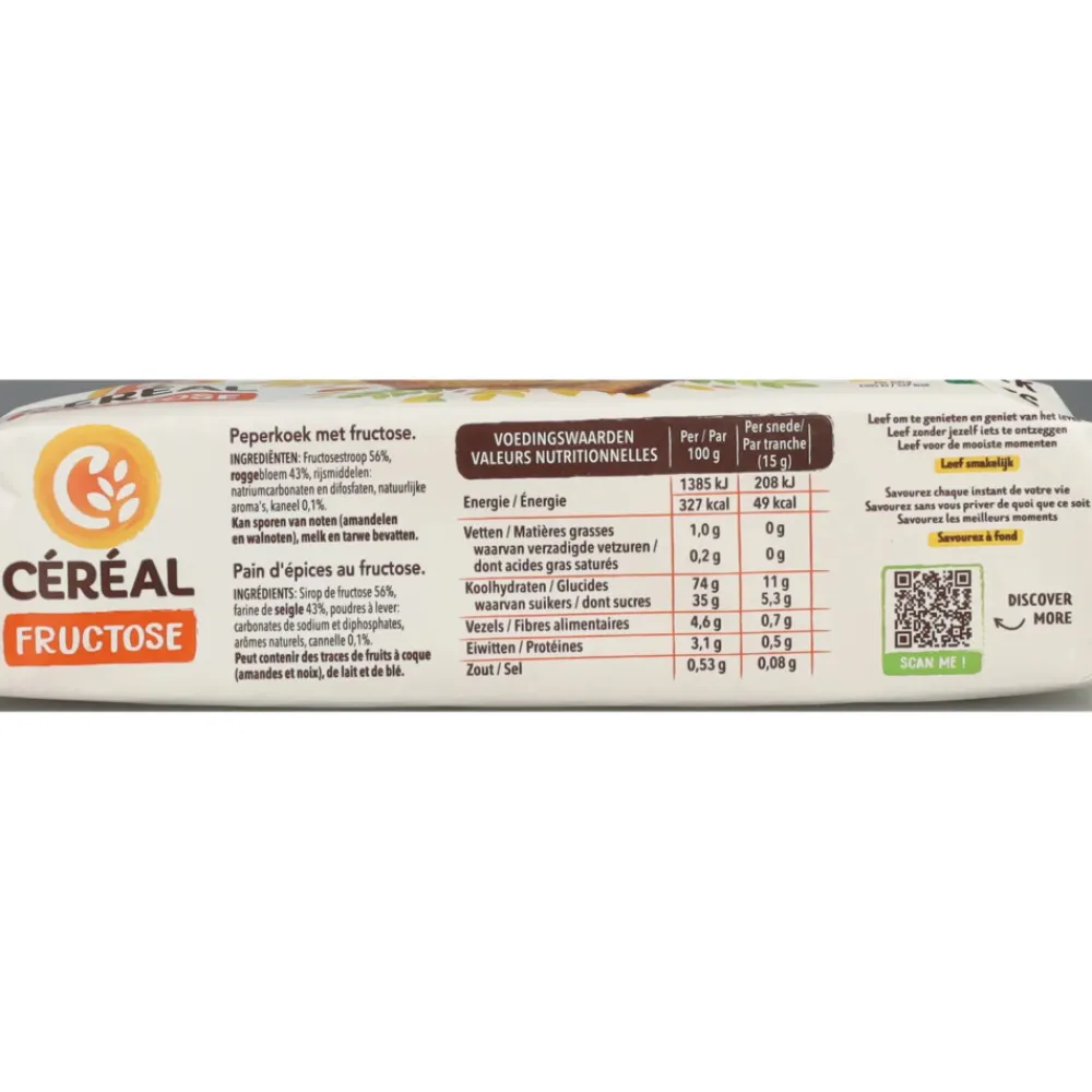 3x Ontbijtkoek 300 gr^Céréal New