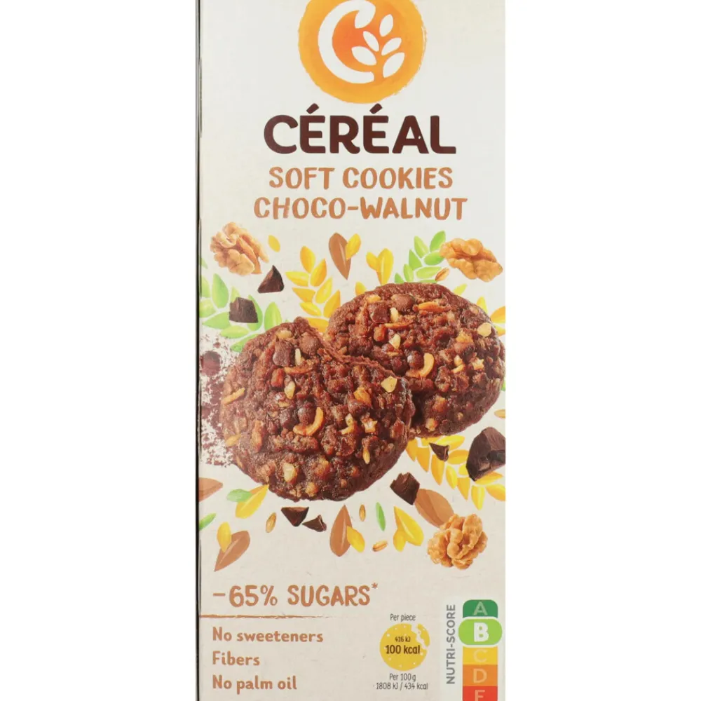 Koek<Céréal 12x Soft Cookies Choco-Walnut 138 gr