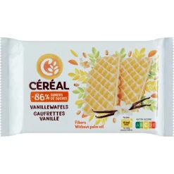 Koek<Céréal 3x Vanillewafels 90 gr