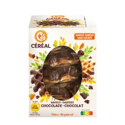 3x Wafels Chocolade 5 stuks Brood & Crackers|Snacks & Tussendoortjes