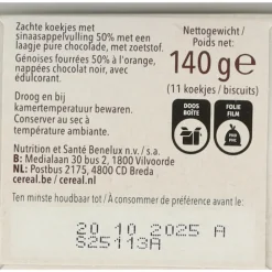 Koek<Céréal 8x Zachte Koekjes Sinaasappel Delight 140 gr