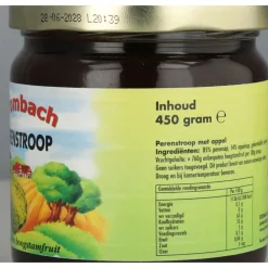 Beleg<Crombach 3x Perenstroop 450 gr